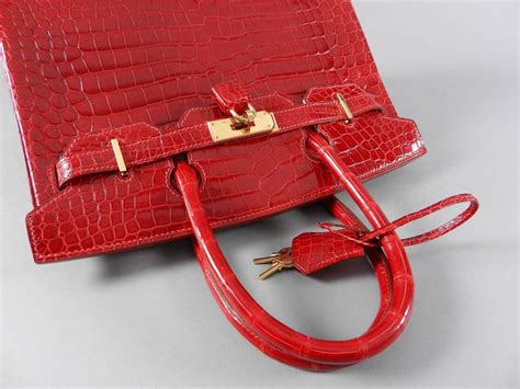 hermes kelly red bag|kelly crocodile bag.